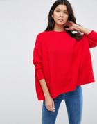 Asos Cape Sweater - Red