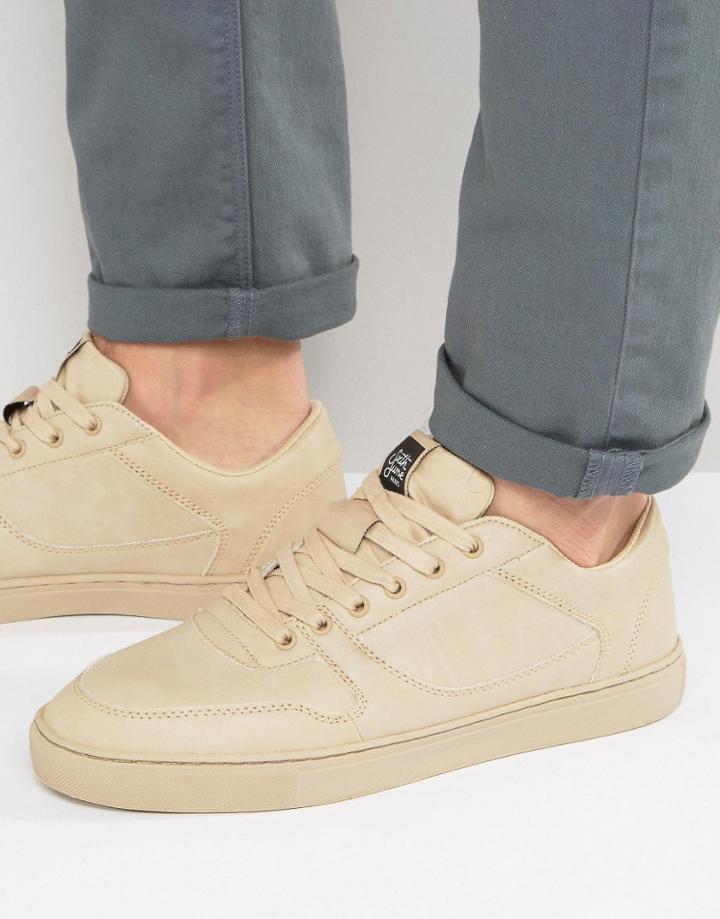 Sixth June Sneakers In Stone - Stone