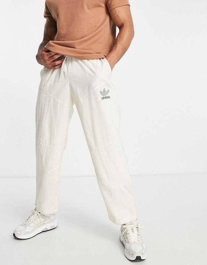 Adidas Originals 4d Cushion Sweatpants In Wonder White