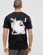 Carhartt Wip Pixel T-shirt With Back Print - Black