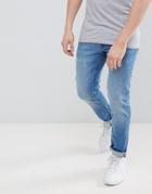 Voi Jeans Skinny Fit Jeans In Light Blue