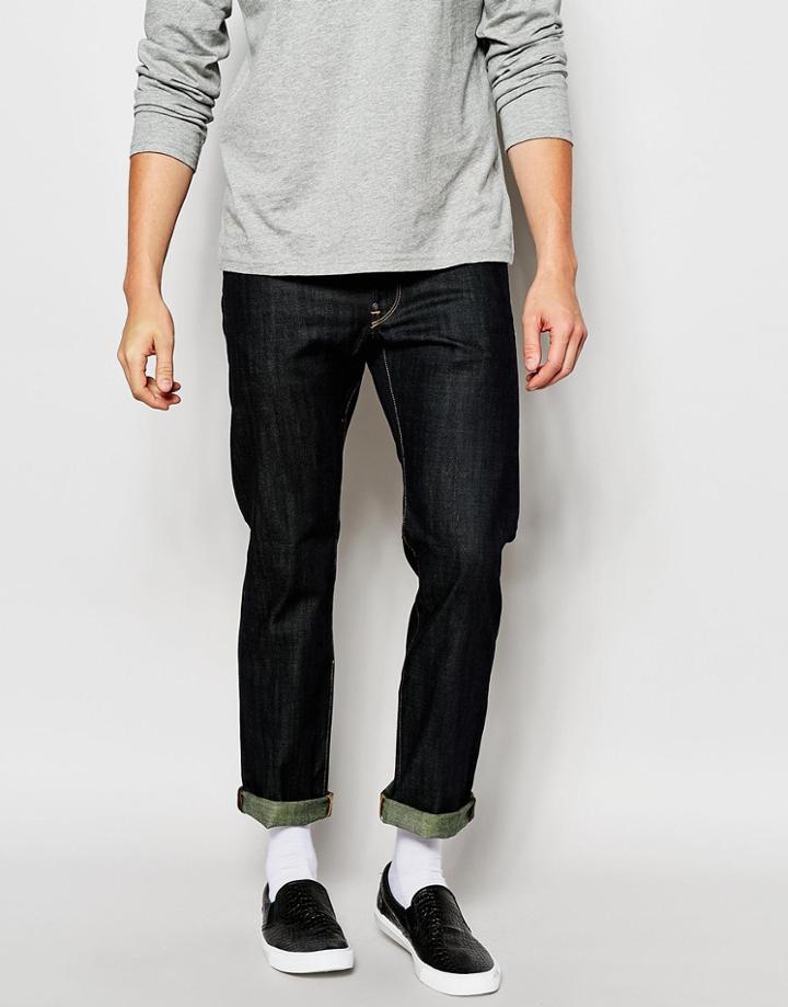 G-star Jeans Attacc Straight Fit Back Zip Pocket Brooklyn Denim Raw - Raw