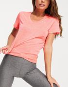Under Armour Tech V-neck T-shirt In Pink