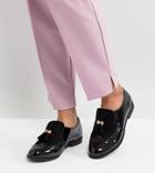 Truffle Collection Wide Fit High Cut Loafer - Black