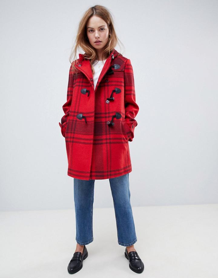Asos Design Check Duffle-multi