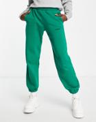 Pull & Bear Sweatpants In Jade Green