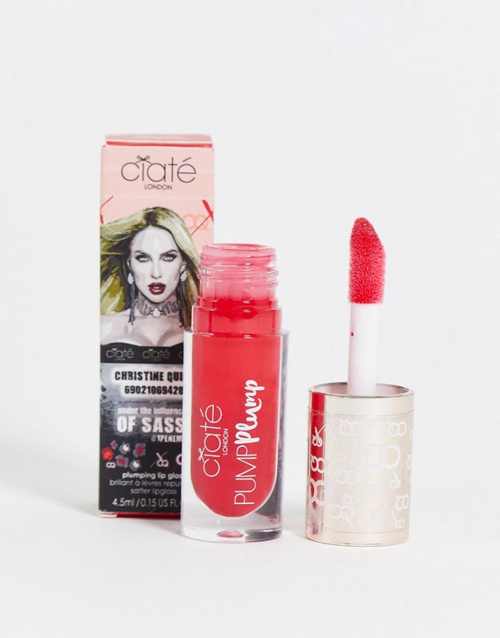 Ciate London X Christine Quinn Villain Pump Plump Lip Gloss - Red