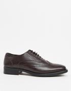 Redfoot Smart Leather Oxford Brogues In Brown