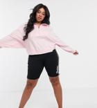 Asos Design Curve Barbie Jersey Legging Short-black