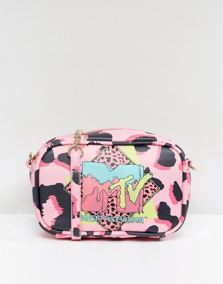 Asos X Mtv Cross Body Bag - Multi