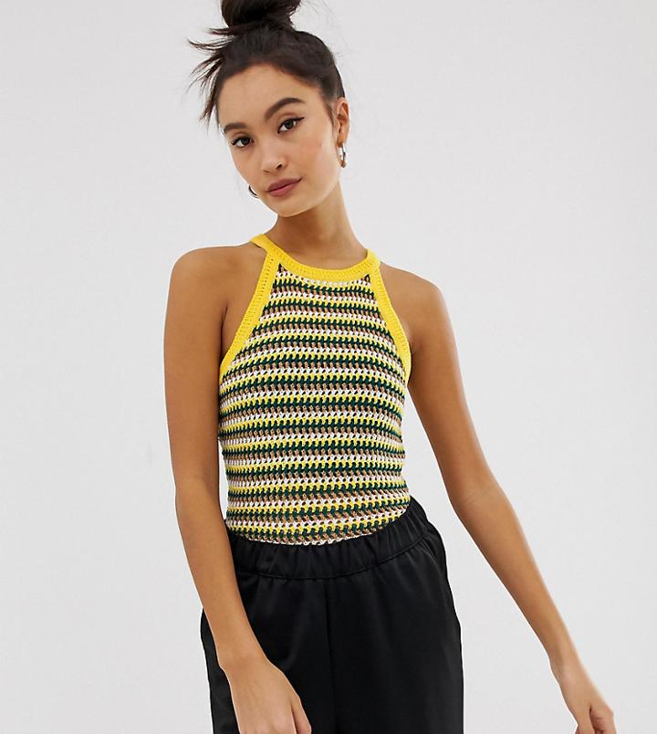 Noisy May High Neck Knitted Top