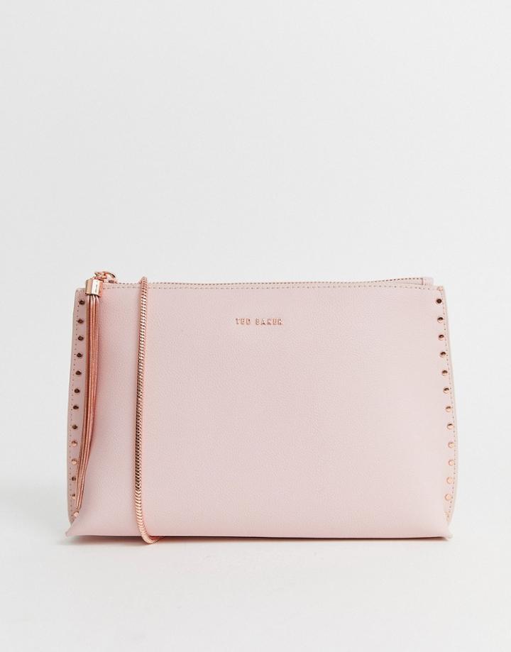 Ted Baker Tesssa Chain Tassel Evening Bag - Pink