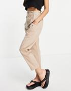 Urban Bliss Seam Front Pocket Detail Cargo Pant In Sand-neutral