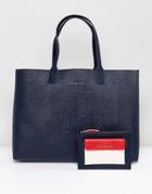 Tommy Hilfiger Reversible Tote - Blue