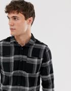 Only & Sons Plaid Check Shirt-green