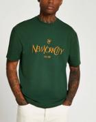 River Island New York City T-shirt In Green
