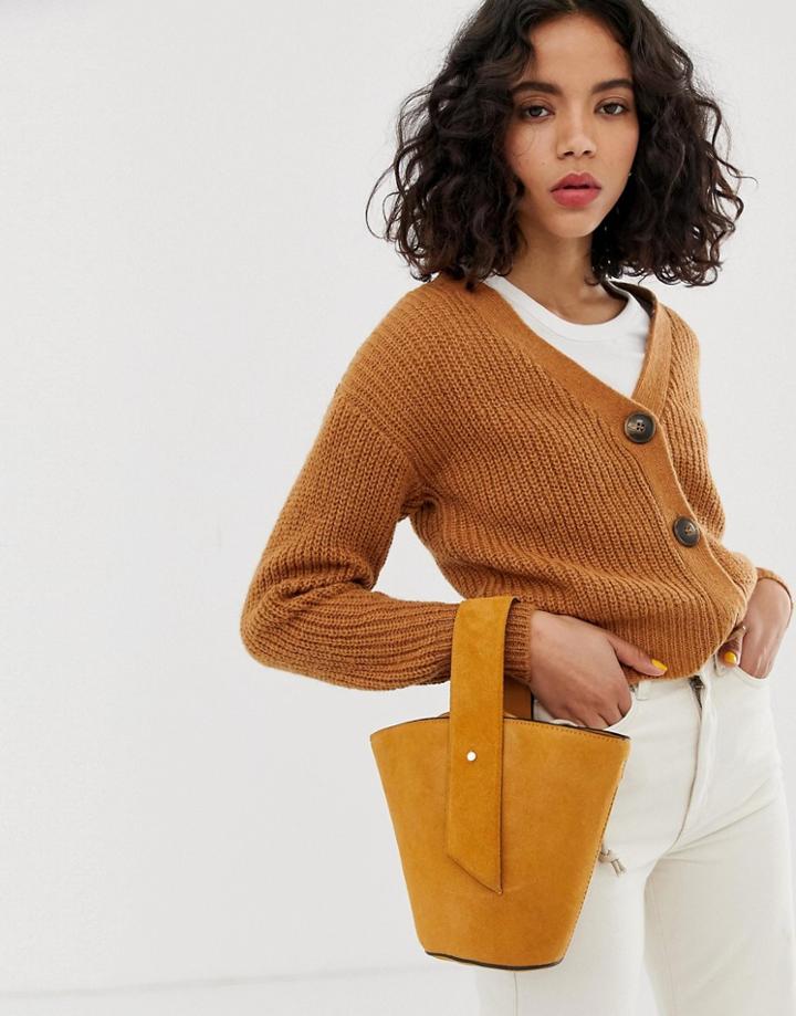 River Island Cardigan In Beige