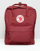 Fjallraven Kanken Backpack In Red - Red