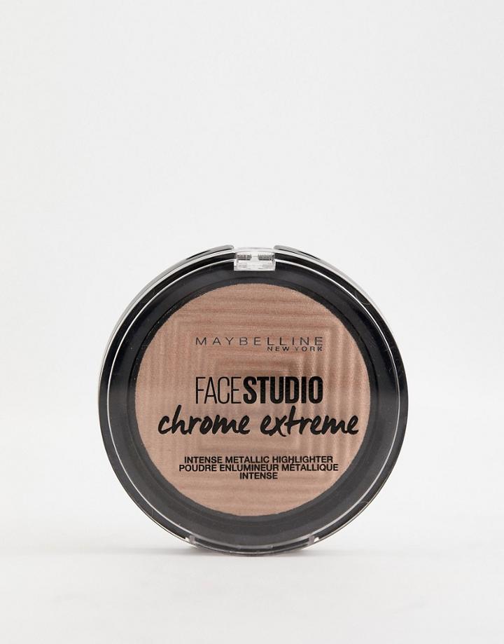 Maybelline Master Chrome Highlighting Powder 300 Sandstone - Gold