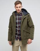 Penfield Kingman Insulated Parka Jacket Hooded In Green - Green