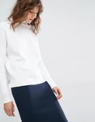 Samsoe & Samsoe Ronda O Neck Sweater - White