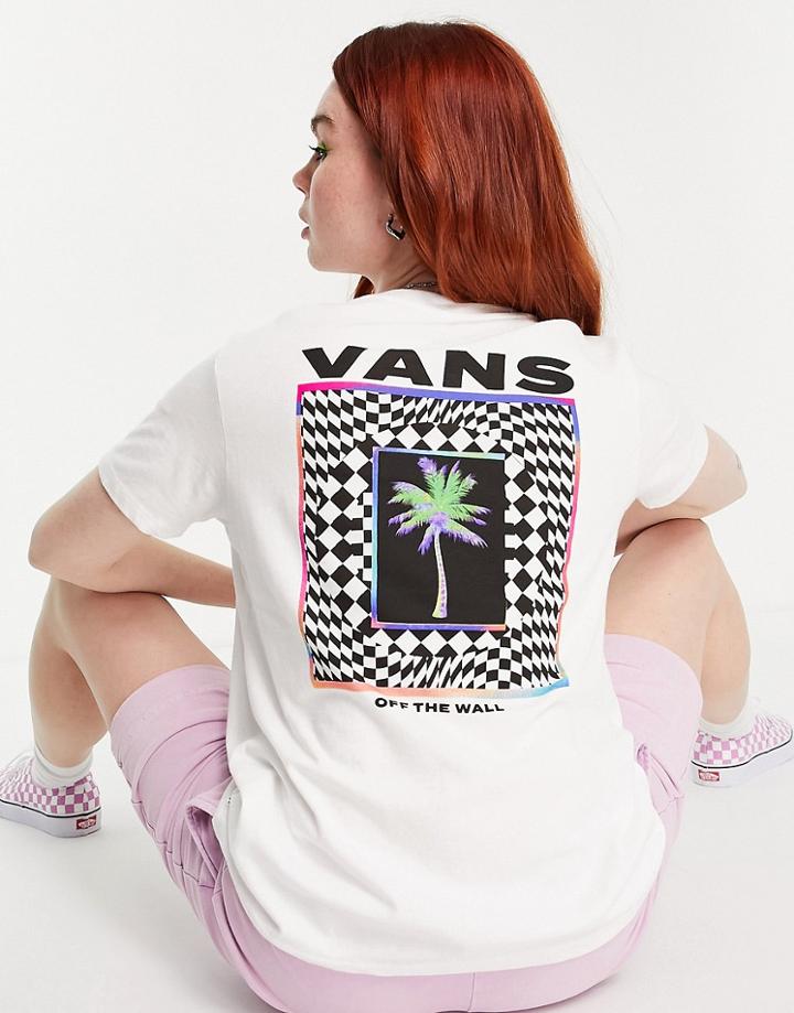 Vans Heat Seeker T-shirt In White