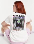Vans Heat Seeker T-shirt In White