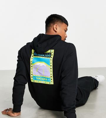 The North Face Faces Graphic Hoodie In Black Exclusive At Asos