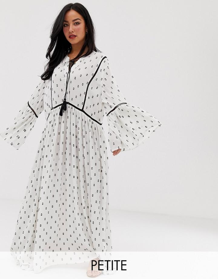 Y.a.s Petite Monochrome Emroidered Tunic Dress - Multi