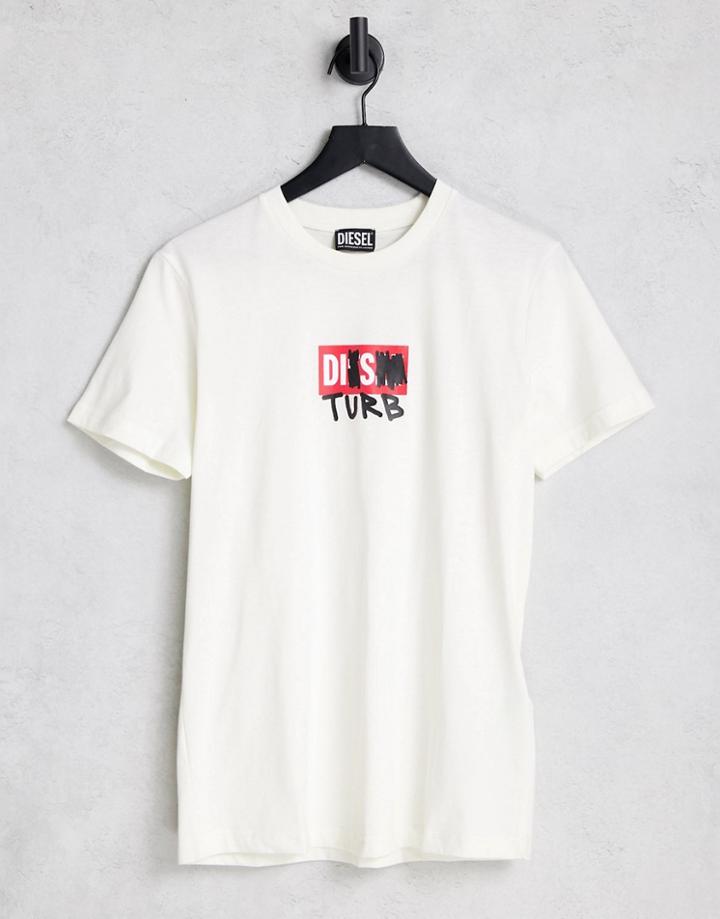 Diesel T-diegos B10 T-shirt In White