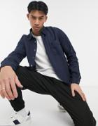 Paul Smith Tailored Long Sleeve Shirt In Navy