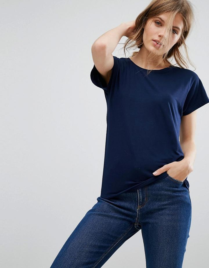 Vero Moda Soft Jersey T-shirt - Navy