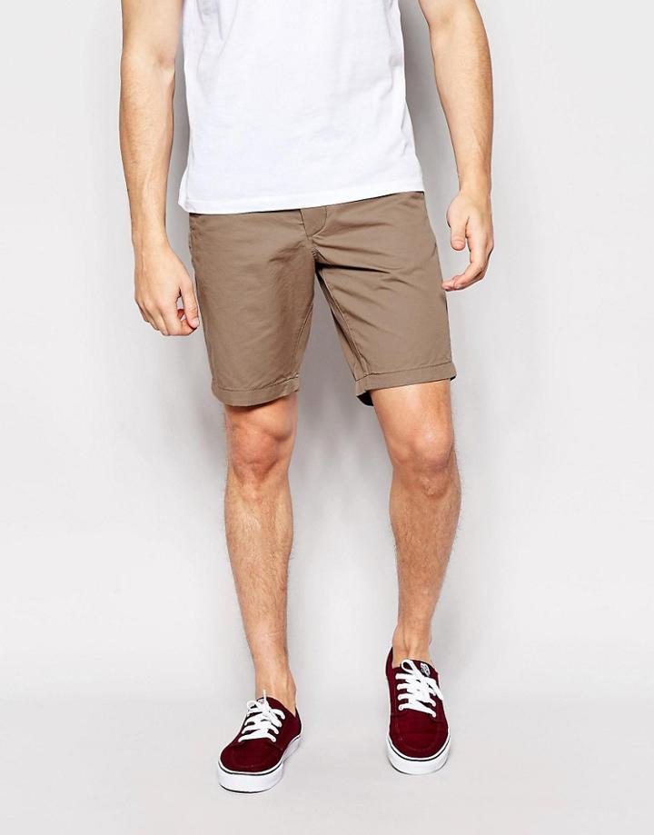Jack & Jones Chino Shorts - Dark Camel