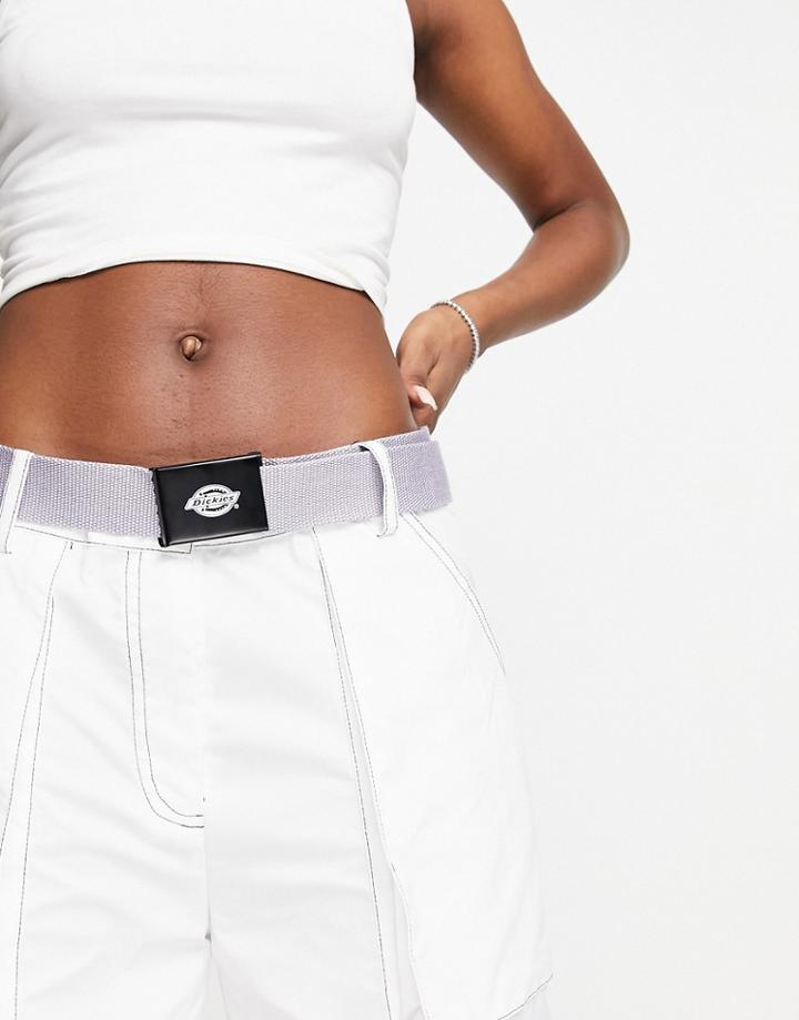 Dickies Orcutt Belt In Lilac-purple