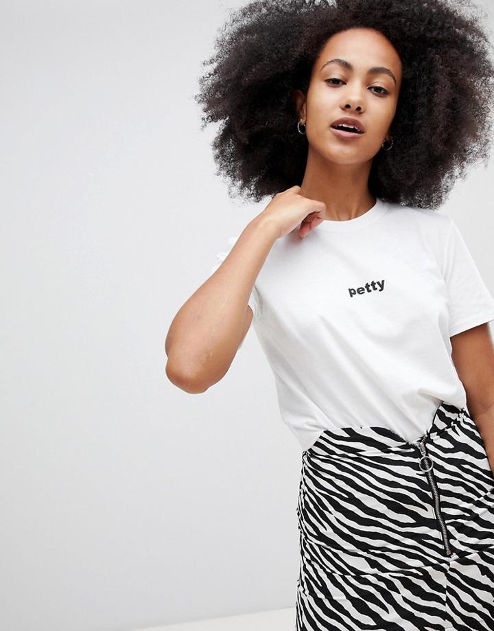 Adolescent Clothing Petty T-shirt - White