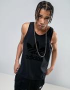 Adidas Originals Ornamental Block Tank With Back Print Cf5322 - Black