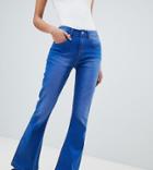 Boohoo Flare Jean - Blue
