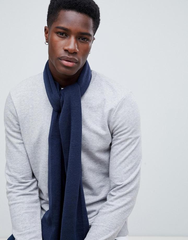New Look Scarf In Navy - Navy