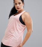 Only Play Curvy Alma Plus Training Tank Top - Pink
