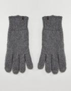 Esprit Gloves In Gray - Gray