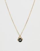 Reclaimed Vintage Inspired Necklace With Gold Spinner Detail Exclusive To Asos - Gold