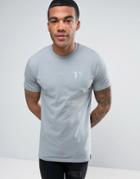 11 Degrees T-shirt In Gray With Logo - Gray