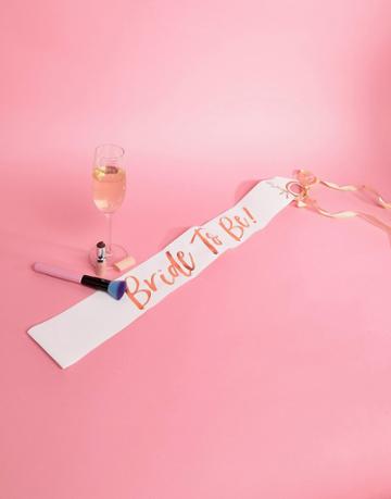 Ginger Ray Bride To Be Gold Sash - Multi