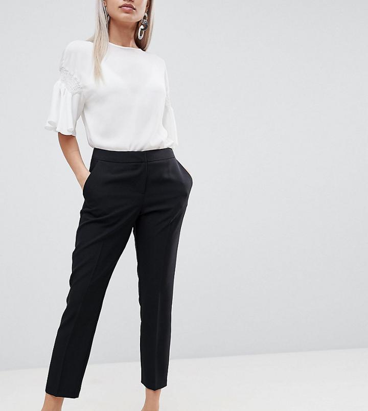 Asos Petite Ultimate Ankle Grazer Pants - Black