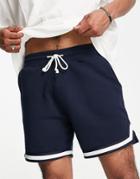 New Look Taped Short In Navy - Part Of A Set