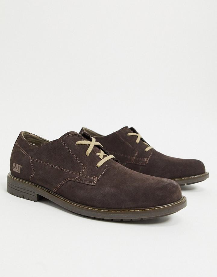 Caterpillar Ethan Lace Up Shoe In Brown