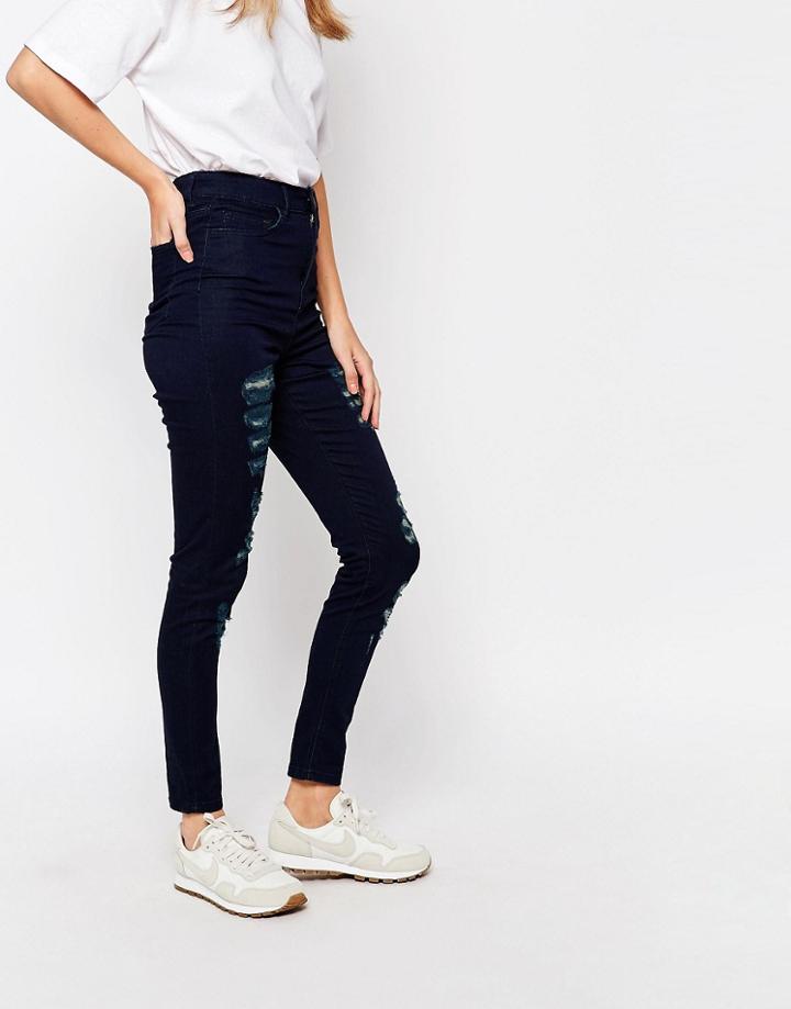Waven Anika High Rise Maria Blue Skinny Jean - Maria Blue Rnr