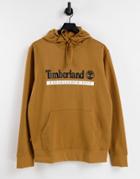 Timberland Established 1973 Hoodie In Wheat Tan - Part Of A Set-brown