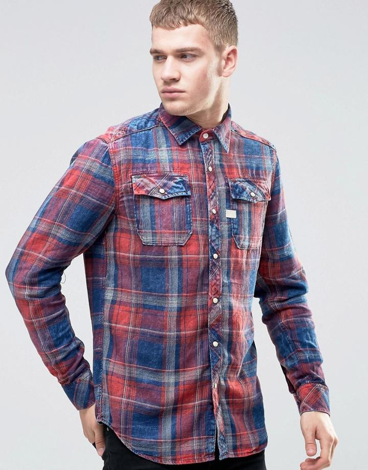 G-star Landoh Check Flannel Shirt