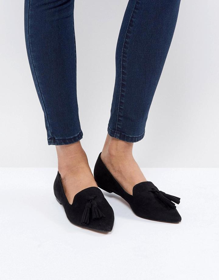 Asos Laurel Ballet Flats - Black